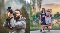 El este George, fotograful care a murit în accidentul din Gorj. O fetiță a rămas orfană