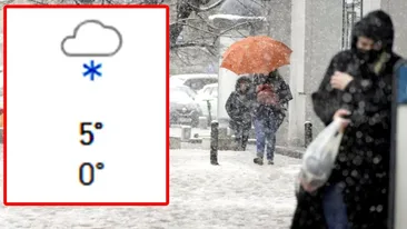 Meteorologii Accuweather anunță ninsori în România. Pe ce dată exactă scăpăm de iarnă în București și în celelalte orașe