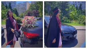 Bucurie mare în familia lui Sile Cămătaru! Fiica lui cea mică a terminat facultatea