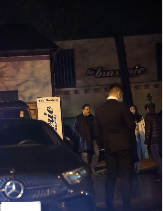 Ionuț Marin ”Viggo” și soția lui au ieșit din Brasserie (Foto: CANCAN.RO)