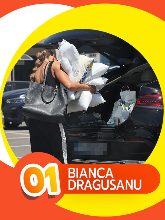 Apariție spectaculoasă în TOP 15 vedete gospodine care-și cară singure cumpărăturile! Supercampioana, între Daniela Crudu și Bianca Drăgușanu!