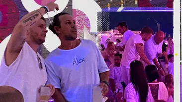 Codin Maticiuc, Dan Capatos și Răzvan Munteanu, dans pe mese ca-n vremurile bune