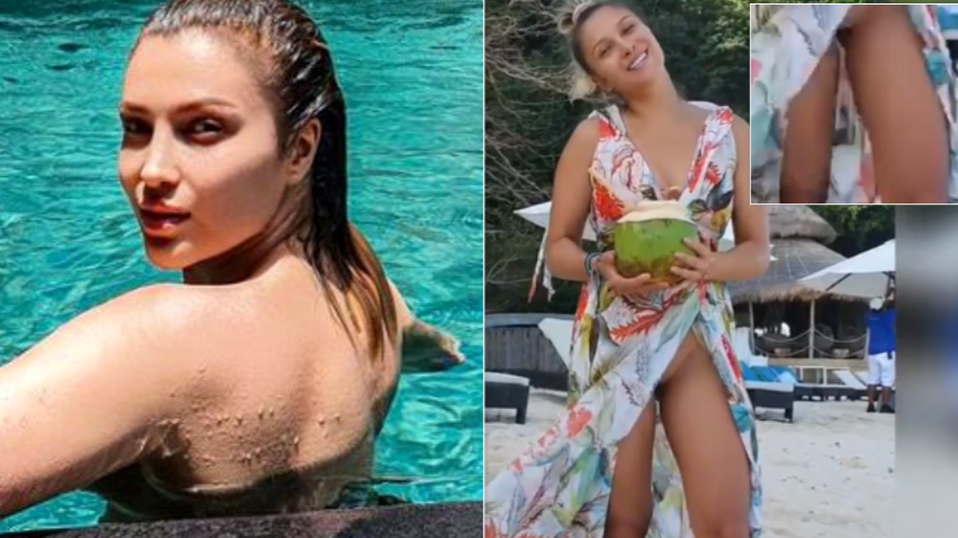 Lora, gafă incredibilă! A vrut să facă un filmuleț pentru fani, însă i s-a văzut totul în imagini! Rochia i-a fost luată de vânt, iar zona intimă…