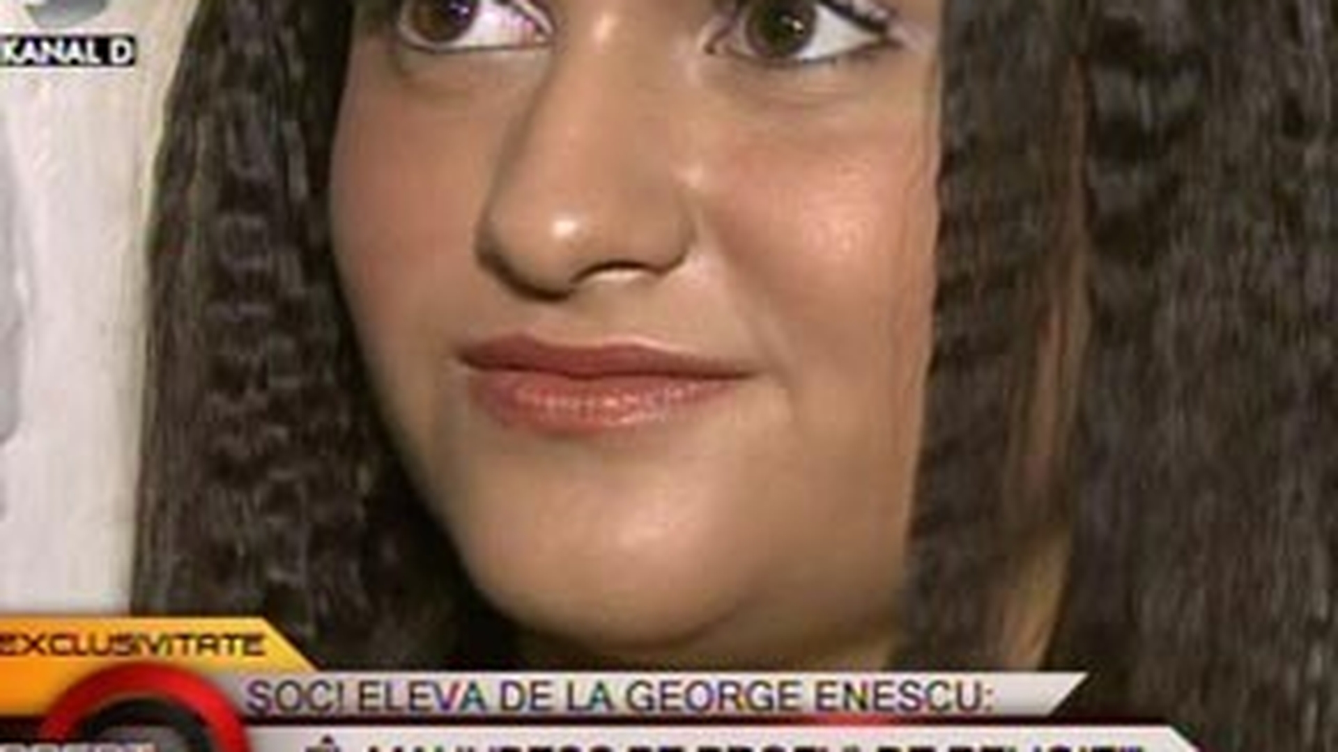 VIDEO Daiana, eleva "violata": "Inca mai am sentimente pentru proful de religie"