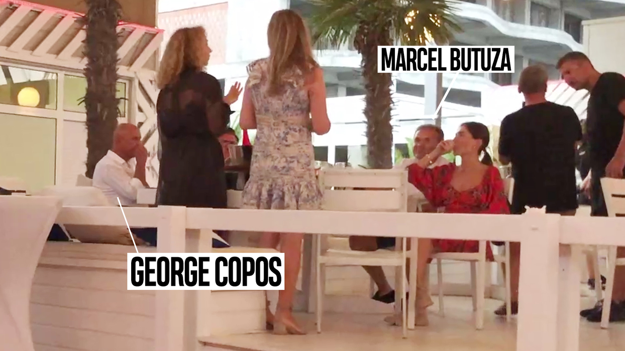 George Copos a petrecut la LOFT Mamaia cu noua lui soție și renumitul afacerist din Brașov Marcel Butuza