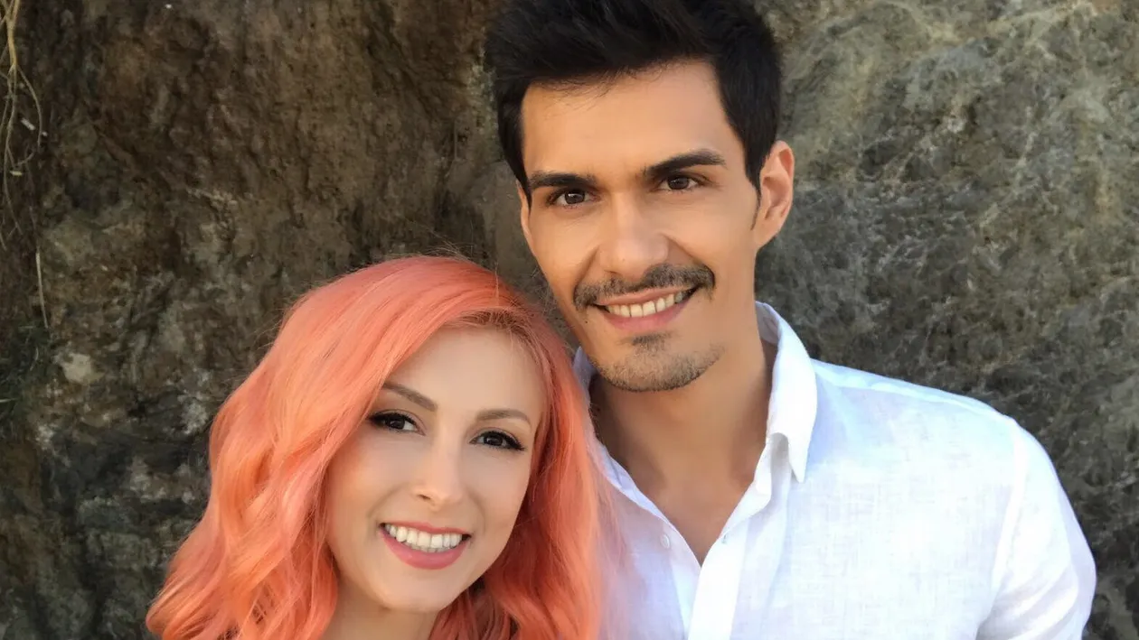 Primele declaraţii ale lui George Burcea după botezul fiicei lui şi a Andreei Bălan