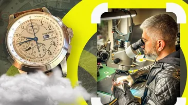 Un român a conceput ceasul pentru cei cu frică de avion. De unde a pornit totul și cum le distrage atenția? ”Aveam un trac imens, făceam scenarii...”