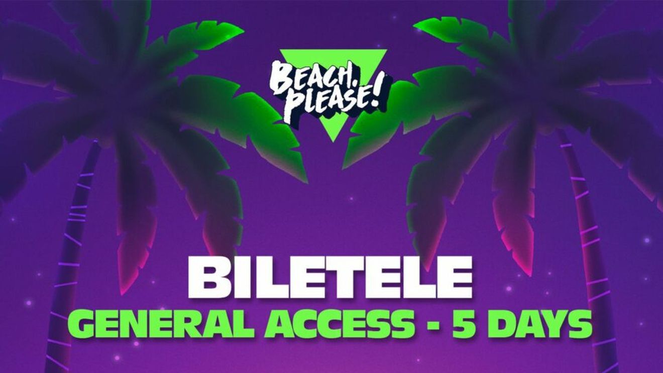 Val nou de bilete pentru BEACH, PLEASE! Tichetele s-au pus în vânzare și sunt limitate!