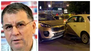 Valeriu Argăseală, implicat într-un accident rutier cu 4 mașini. Președintele FCSB ar fi produs carambolul