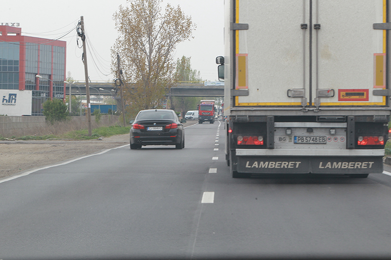 Moruțan își riscă serios viața pe Șoseaua de Centură a Bucureștiului