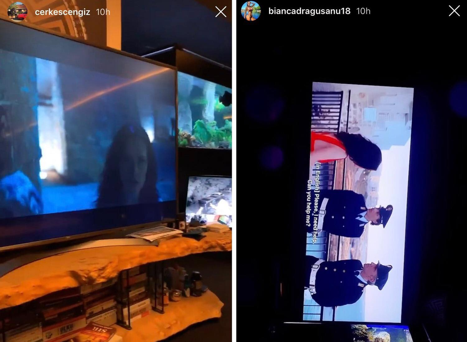 Bianca Drăgușanu a petrecut în casa lui Cengiz Şıklaroğlu