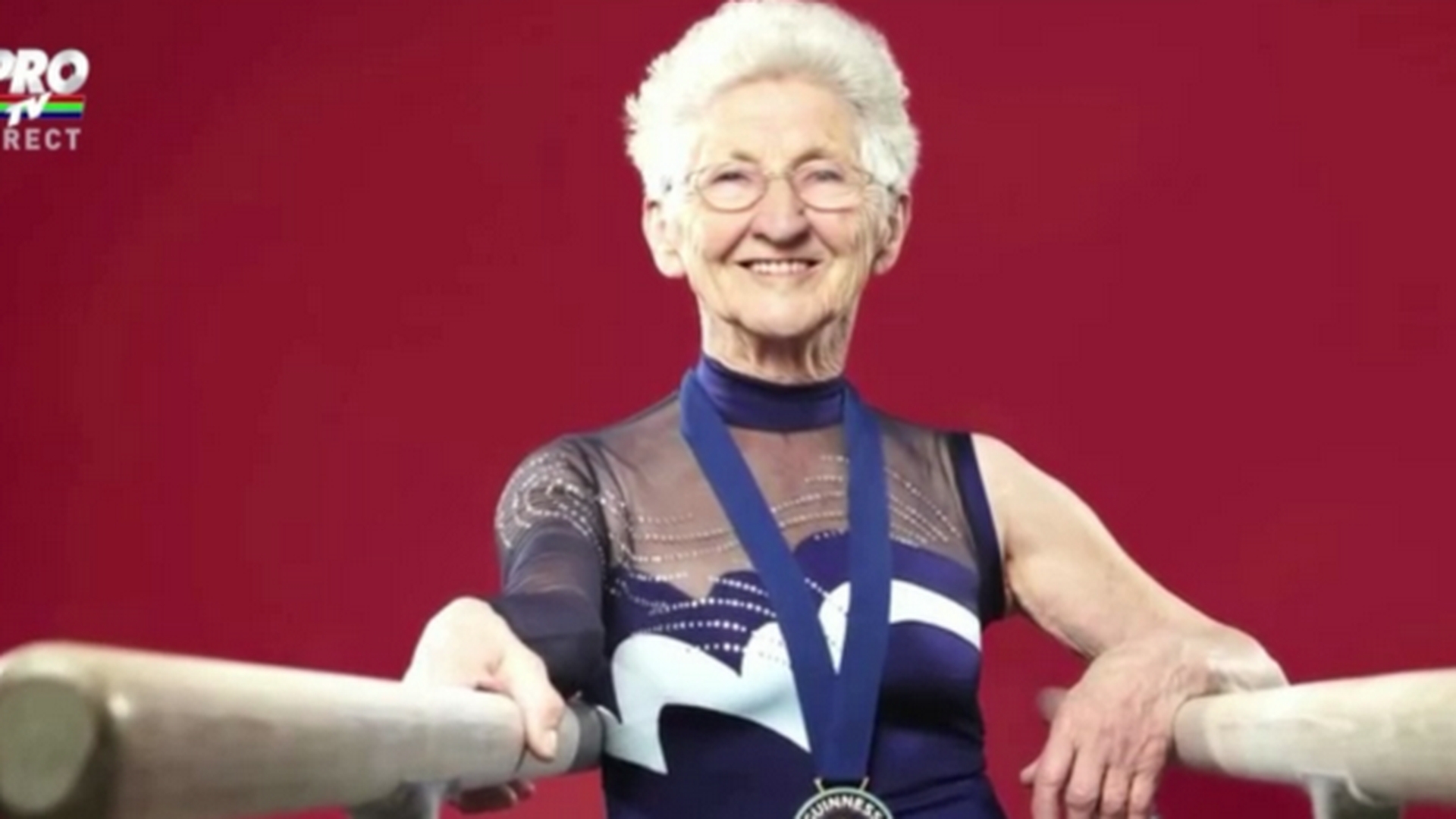 Johanna Quaas, cea mai BATRANA gimnasta din lume, a facut SPECTACOL la emisiunea lui Catalin Maruta! Cum se misca la 88 de ani!