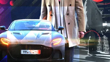 A făcut piața în Obor cu mașina de 350.000 €!