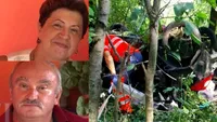 Dublă tragedie în Iași! Soț și soție, morți într-o clipită, după ce s-au răsturnat într-o râpă