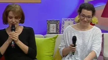 EA este fiica actritei Maia Morgenstern! Incredibil cat de bine seamana Cabiria cu mama ei!