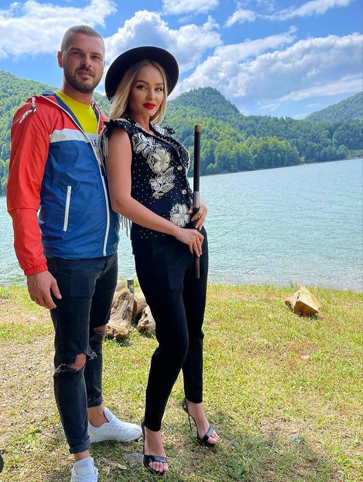 Artista și-a serbat ziua de nume în sânul familiei