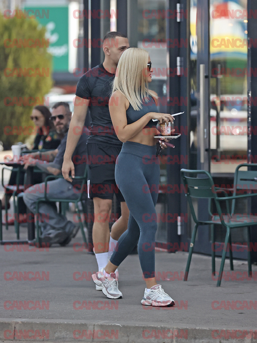 Iuliana Pepene la cafea cu instructorul de fitness
