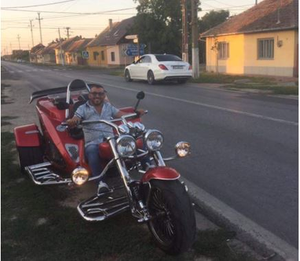 Cristinel Goman trăiește pe picior mare