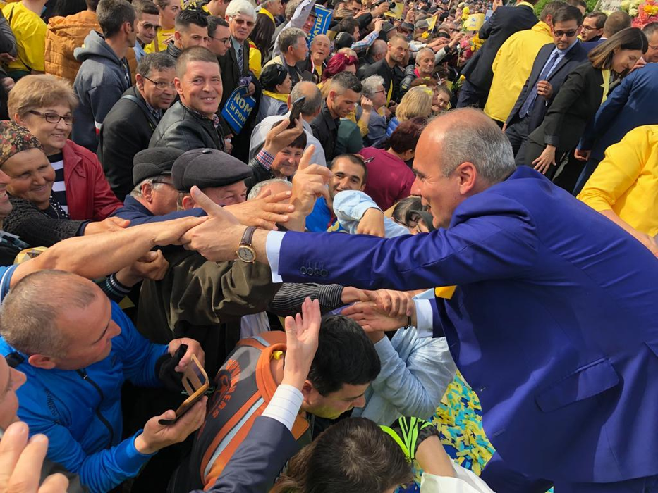 Rareș Bogdan: ”Mulțumesc Focșani, mulțumesc Vrancea!” VIDEO
