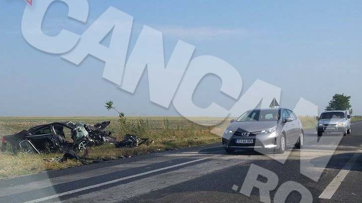 Grav accident rutier pe DN 2. Un barbat a fost decapitat in urma impactului