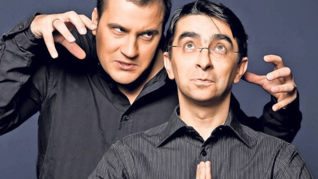 Au câștigat milioane de euro din televiziune, dar acum Huidu și Găinușă fac eforturi pentru a se menține pe linia de plutire