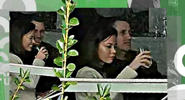 ”Domnu’ Rimă” a sorbit-o din priviri pe Denisa. Flick și soția, ”siropoși” și în viața reală!
