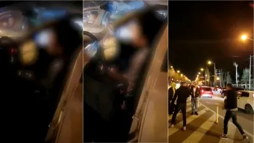 Scene șocante în Constanța! Un tânăr drogat a fost filmat în timp ce urlă în mașină, iar polițiștii au fost chemați să intervină | VIDEO