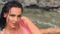 Imagini incendiare cu Lavinia Pîrva în costum de baie. Cum s-a pozat soția lui Ștefan Bănică