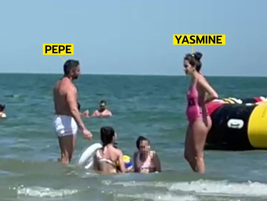 Yasmine are deja o legătură strânsă cu fetele din a doua căsătorie a lui Pepe (Foto: CANCAN.RO)