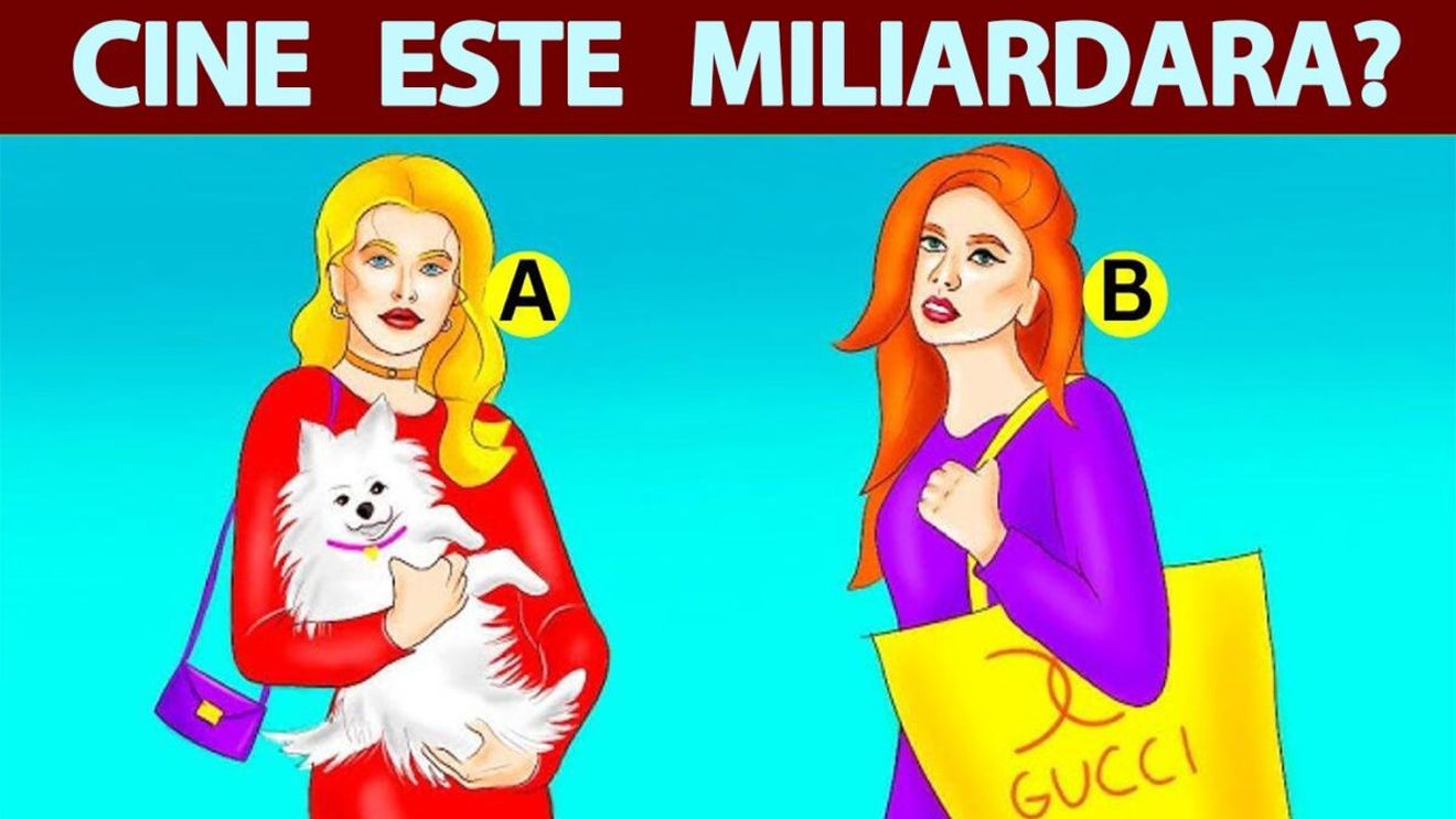 Test de perspicacitate | Care dintre aceste două femei este miliardară?