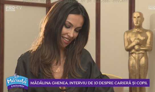 Mădălina Ghenea este extrem de mândră de fetiţa ei