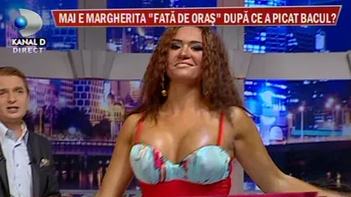 VIDEO Margherita de la Clejani, intr-o forma de zile mari la CANCAN TV! Uite ce decolteu generos a avut! Viorica: Fata mea e Beyonce!