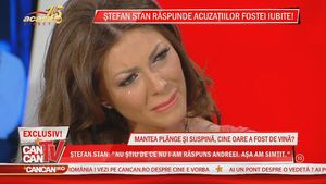 Râuri de lacrimi în platoul CancanTV! Ştefan Stan a izbucnit în plâns în direct, iar Ilinca nu a mai rezistat şi a cedat!