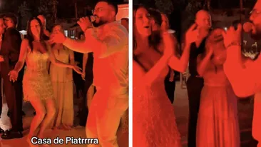 Alina Eremia s-a distrat pe manele la nunta cu Edy Barbu! Ce artist celebru a întreținut atmosfera