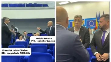 Scandal ca la ușa cortului la ședința PSD-PNL. Și-au aruncat cuvinte dure: „Nu ți-e rușine, măi porcule?”