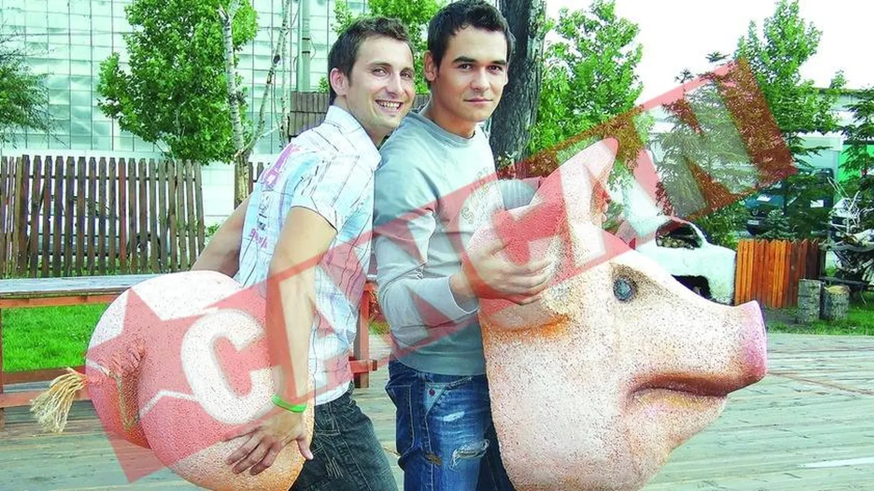 Razvan si Dani vor sari in Dambovita, calare pe porc