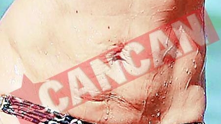 Cindy Crawford, cu pielea lasata