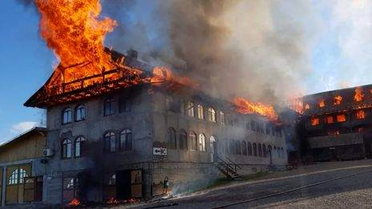 Incendiu Violent la Mănăstirea Roşiori din Suceava!