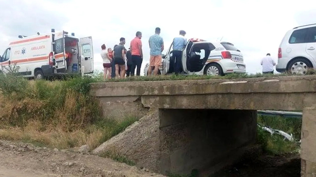 Accident grav în Galaţi! Un şofer şi-a pierdut viaţa după ce a plonjat cu maşina în canal!