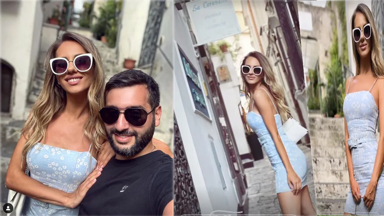 Antonia Ștefănescu și Vincenzo Aiello de la Chefi la Cuțite, vacanță romantică în Italia! În ce ipostaze s-a filmat fosta soție a lui Andrei Ștefănescu alături de iubit + declarația lui de dragoste