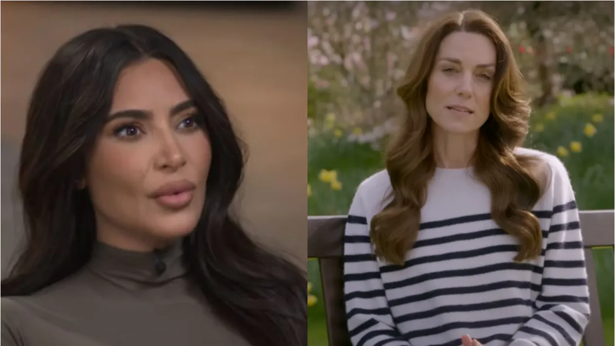 Kim Kardashian şi-a bătut joc de Kate Middleton, iar internetul a luat-o razna: Are cancer, şterge postarea