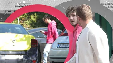 A crezut că vede negru în fața ochilor! Cuza, de la ”Noaptea Târziu”, blocat pe trotuar de un taximetrist