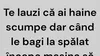 BANCUL ZILEI | Te lauzi că ai haine scumpe…