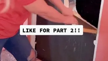 Descoperire uimitoare într-un salon de înfrumusețare. Ce a găsit o femeie în spatele peretelui spart