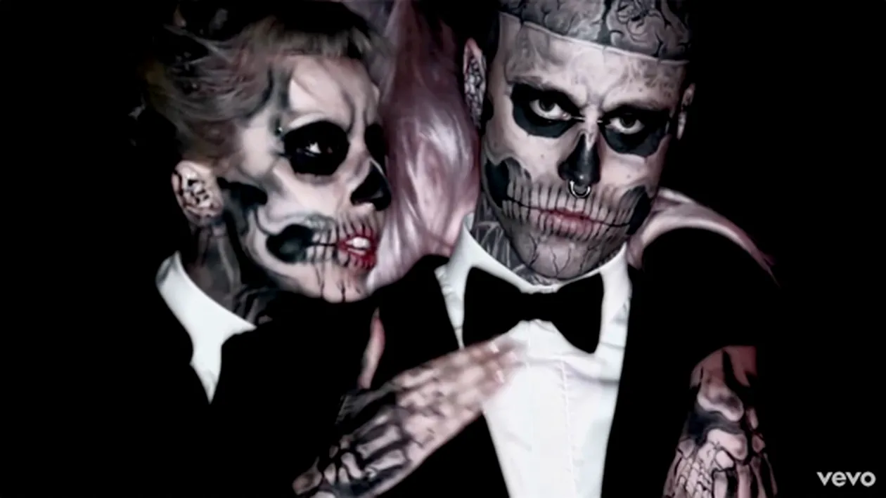Zombie Boy a murit la 32 de ani! Lady Gaga, devastată de tristețe: “Sinuciderea prietenului Rick Genest este mai mult decât distrugătoare”
