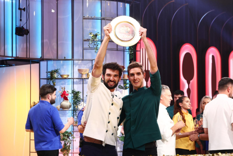 Luca Zvaleni a câștigat Chefi la cuțite, sezonul 16/ sursă foto: Antena 1