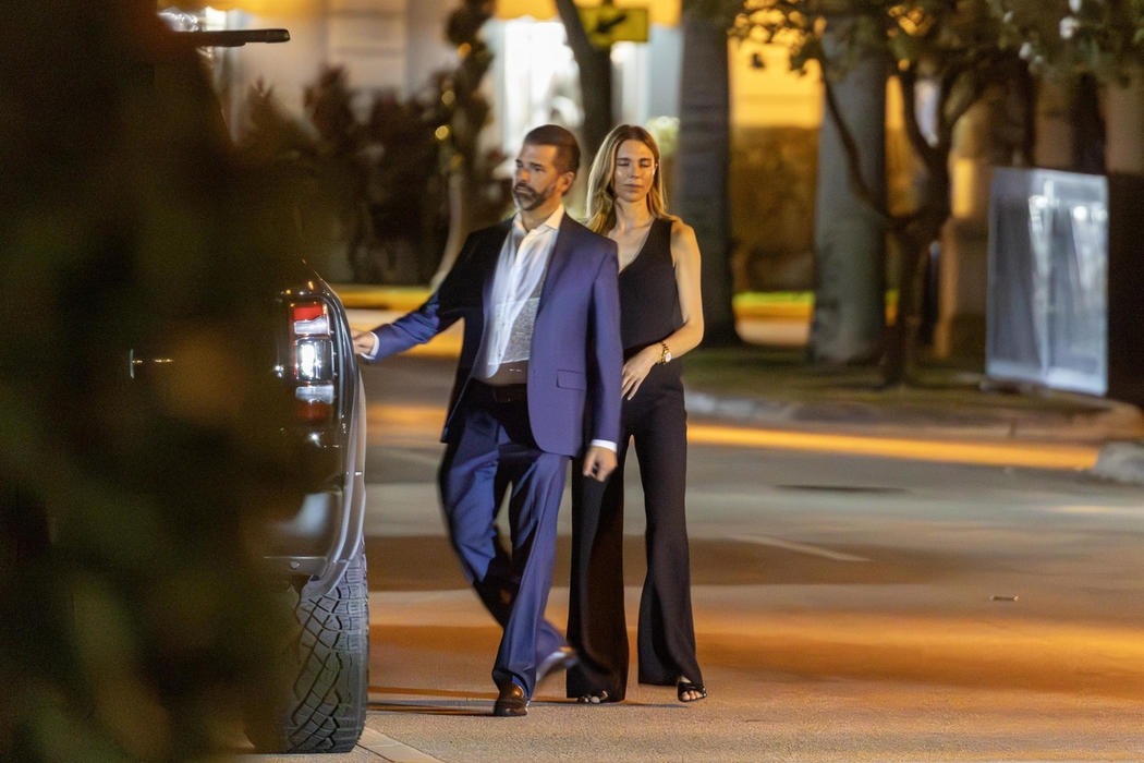 Donald Trump Jr. și Bettina Anderson. Sursa foto: Profimedia