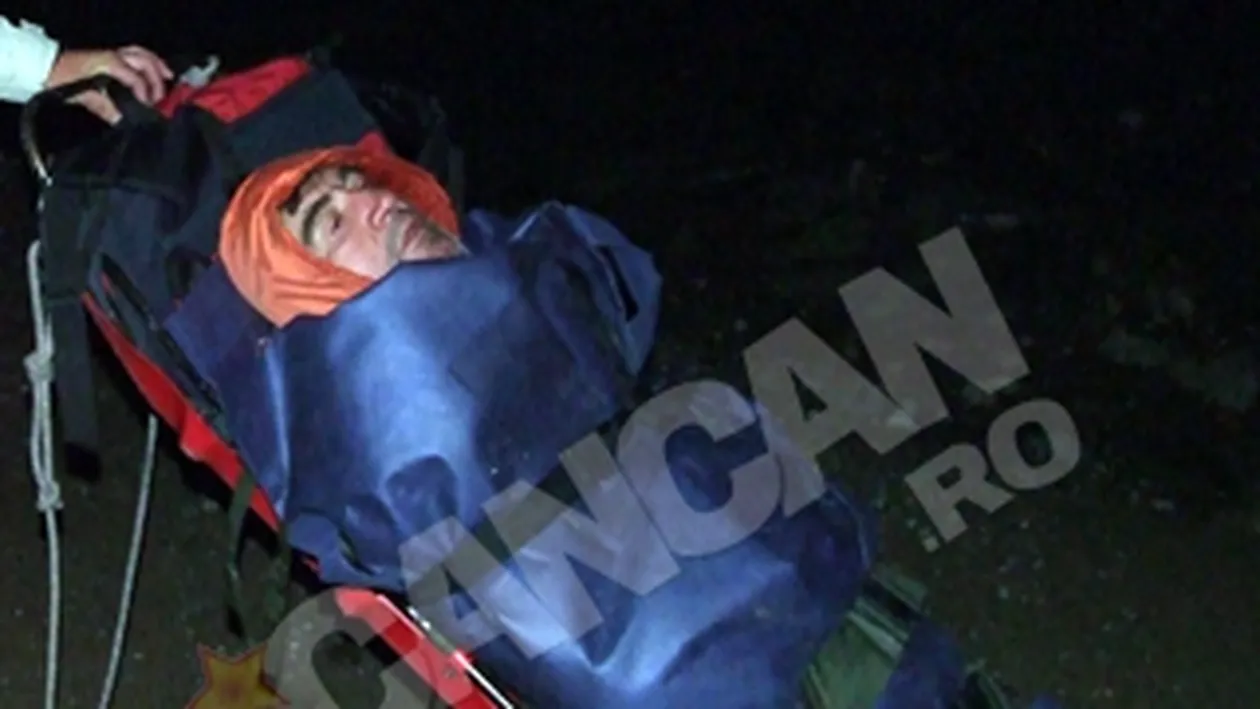 Salvat in ultima clipa! Un bucurestean cu picioarele putrezite, blocat in varf de munte!