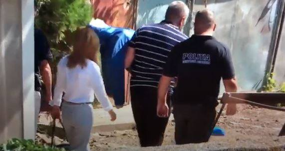 Reconstituire crime Caracal! Momentul halucinant în care Gheorghe Dincă duce „trupul” Alexandrei către butoi