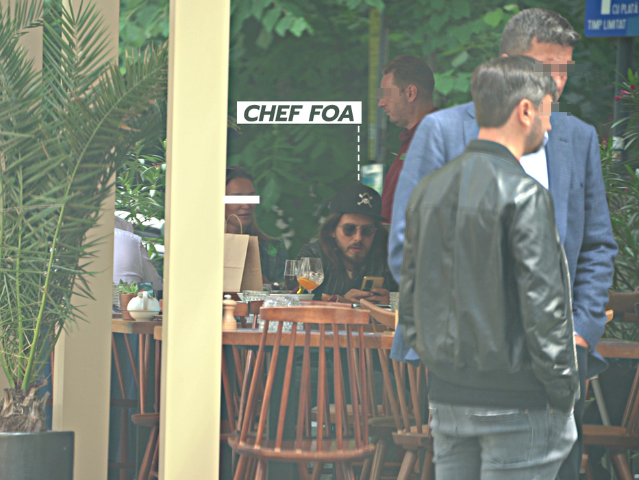 Chef Foa a ieșit cu soția lui la restaurant/Sursă foto: CANCAN.RO